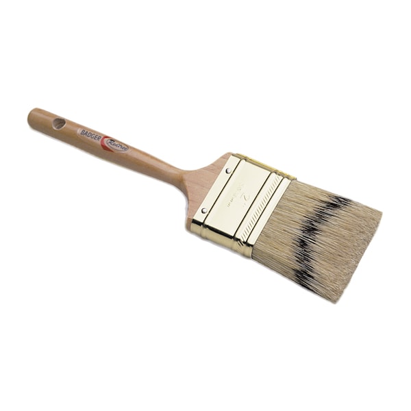 Redtree Redtree 10051 Badger Fine Finish Natural Bristle Paint Brush - 3" 10051 - main